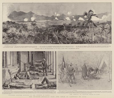 The Spanish-American War, the Siege of Santiago de Cuba by Charles J. Staniland